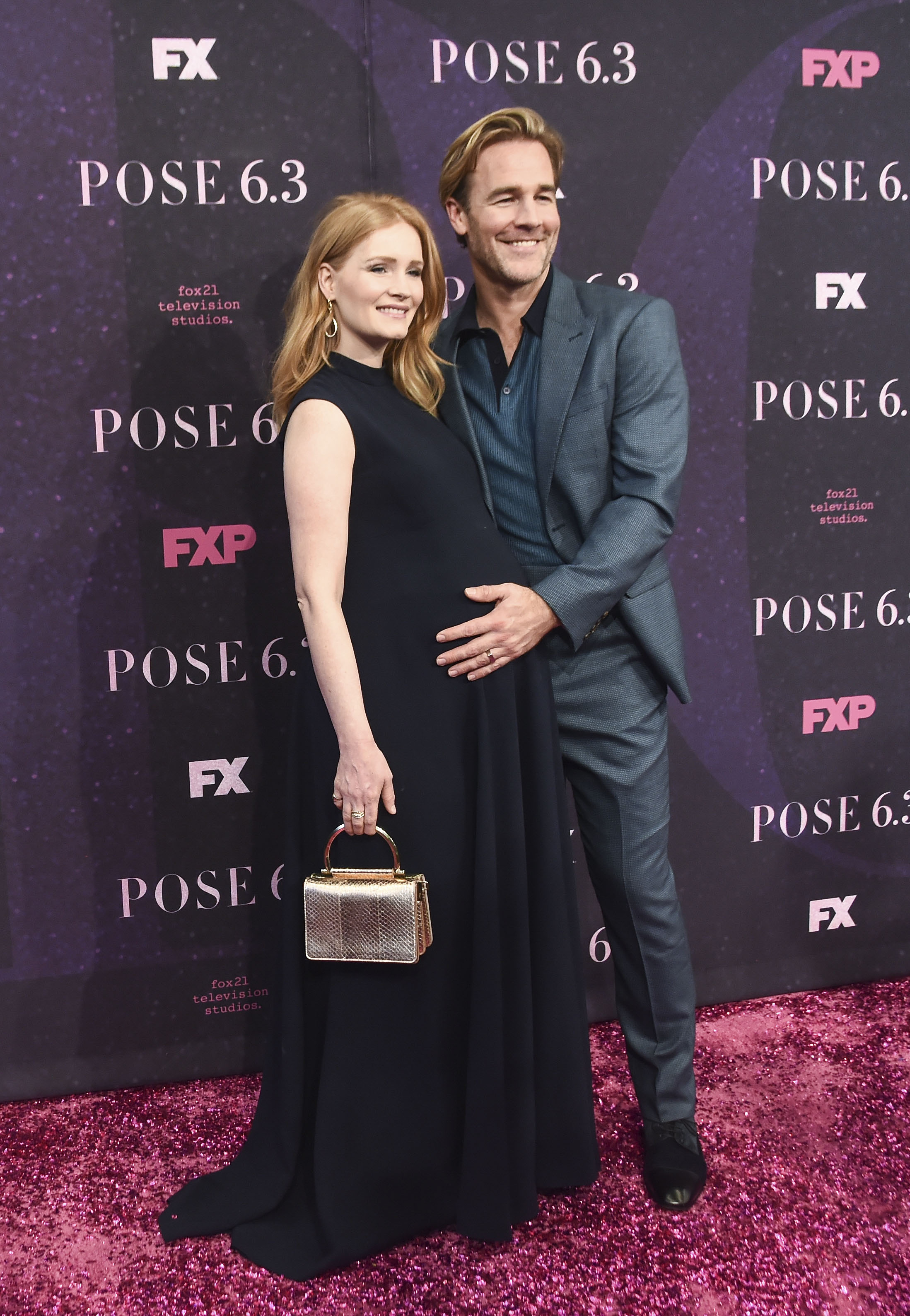 Kimberly and James Van Der Beek attend the New York premiere of "Pose," 2018 | Source: Getty Images