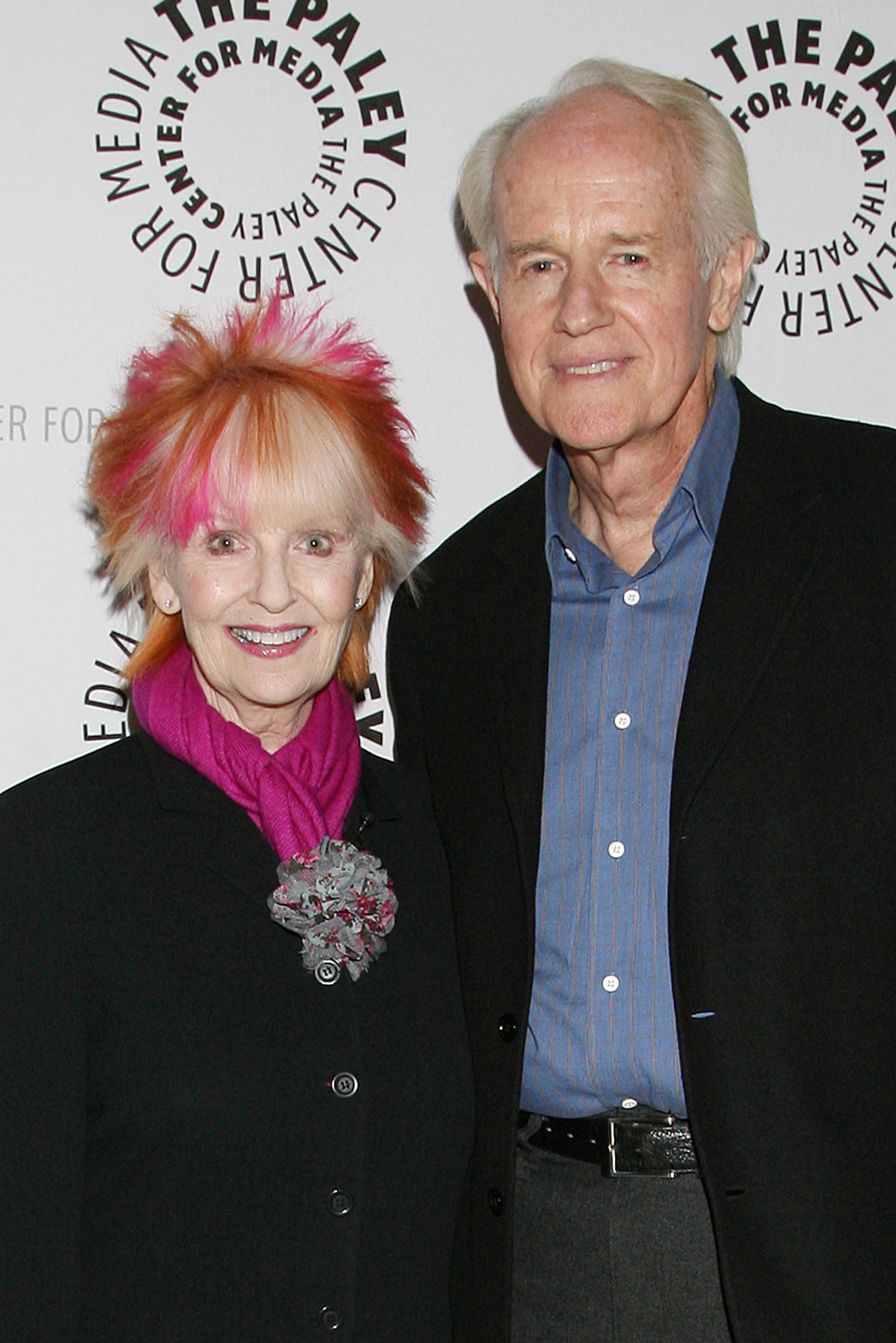 Shelley Fabares and Mike Farrell at The Paley Center for Media on December 6, 2011 in Beverly Hills, California | Source: Getty Images