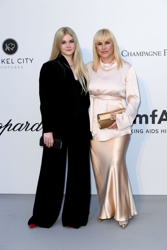 Harlow Olivia Calliope Jane, Patricia Arquette attends the amfAR Cannes Gala 2019 at Hotel du Cap-Eden-Roc on May 23, 2019 | Photo: Getty Images