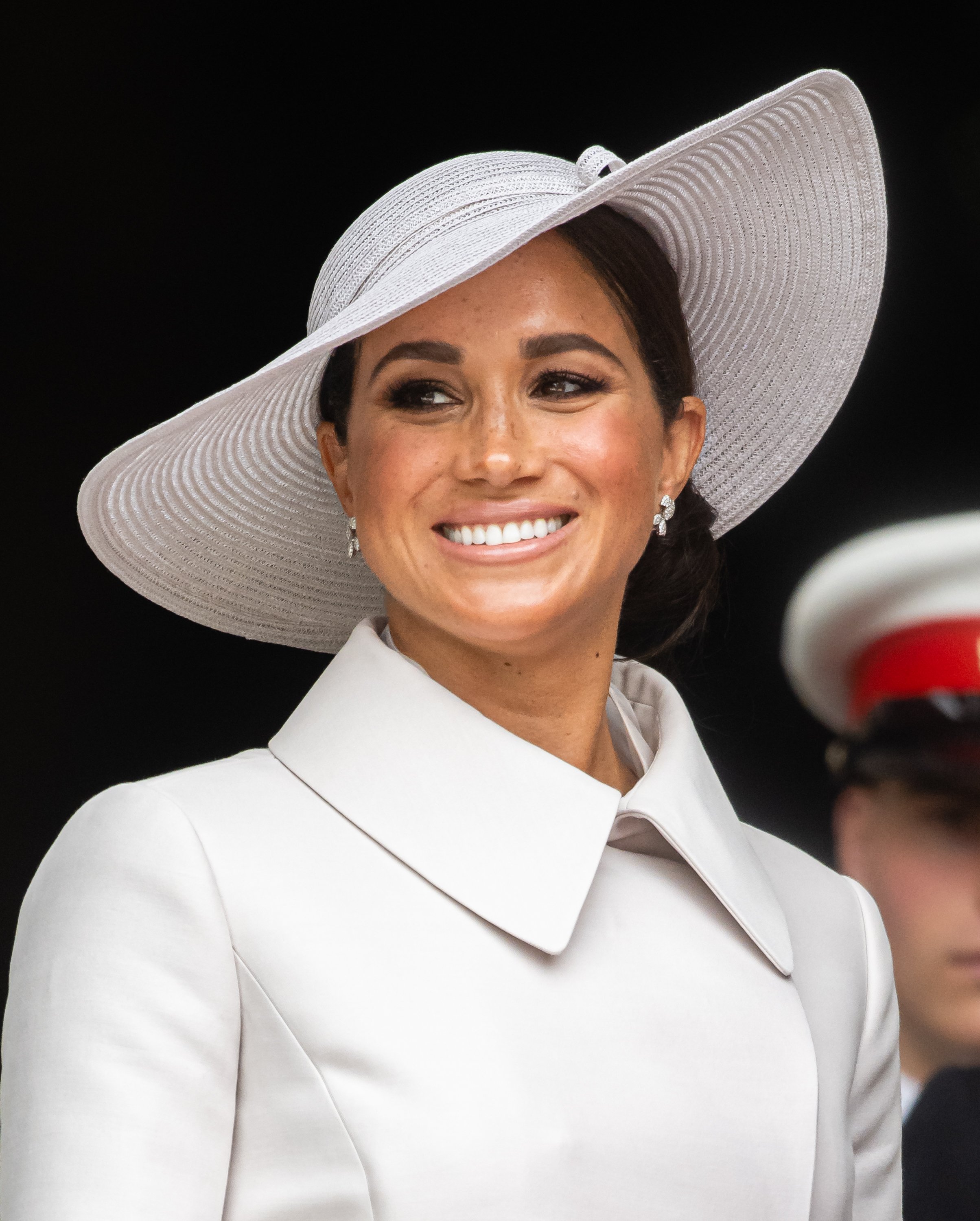 Meghan Markle at the National Service of Thanksgiving on June 3, 2022 | Source: Getty Images