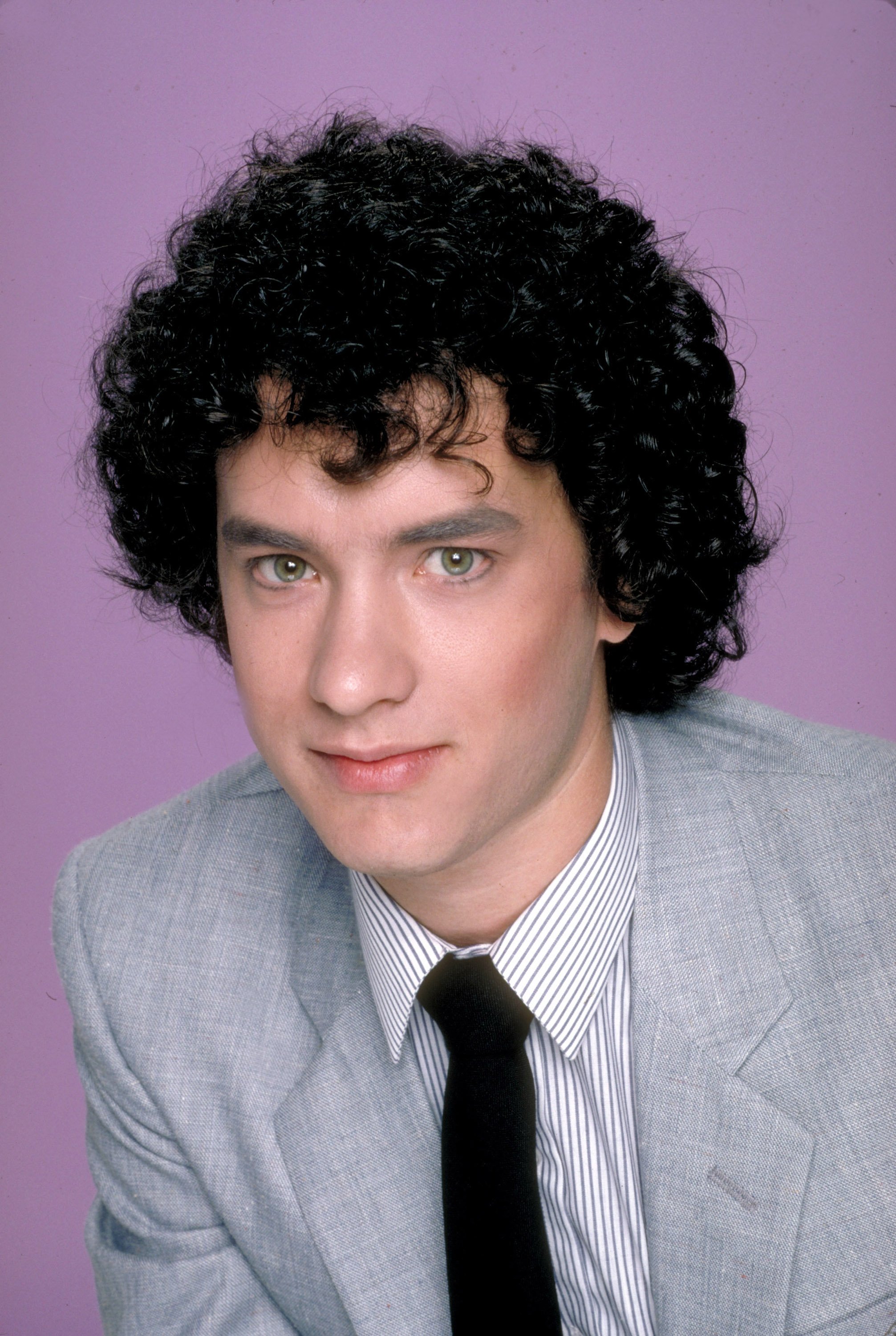 Tom Hanks pictured inside a studio for the 1980 sitcom "Bosom Buddies." | Source: Getty Images 