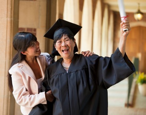 Mother and daughter celebrating graduation | Photo: Getty Images