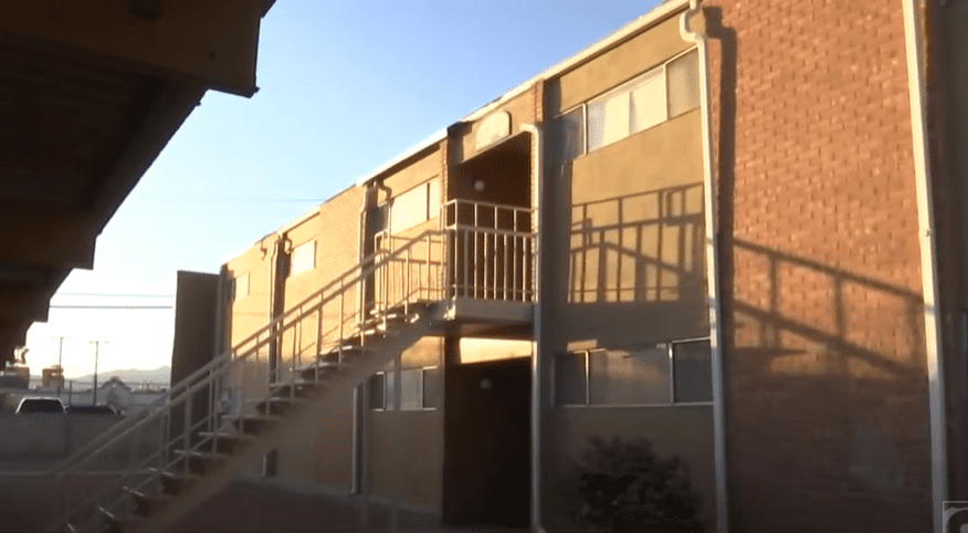 The apartment building where the incident occurred. | Photo:YouTube/KTSM 9 NEWS