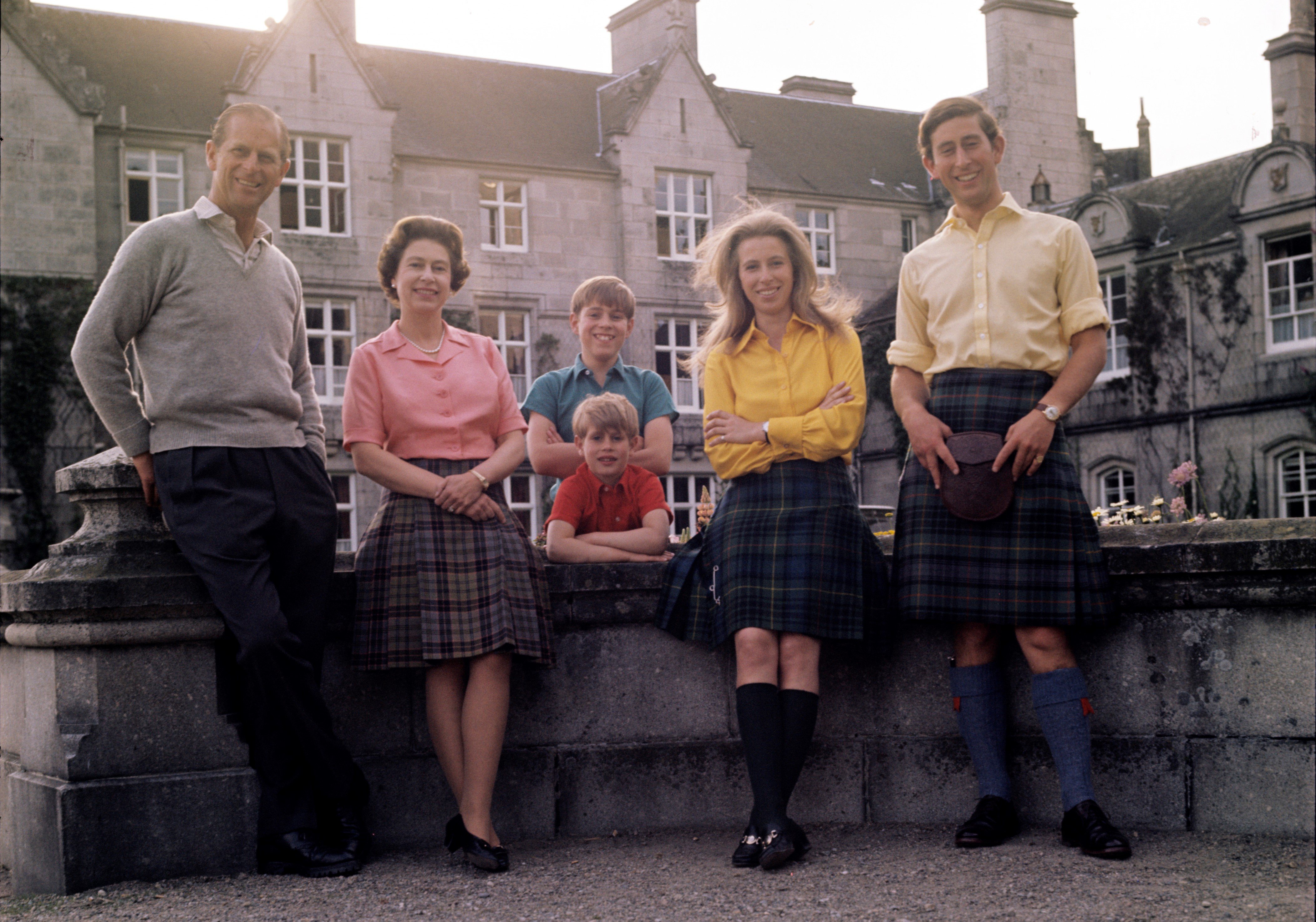 Royal Family at Balmoral in 1972  | Source: Getty Images