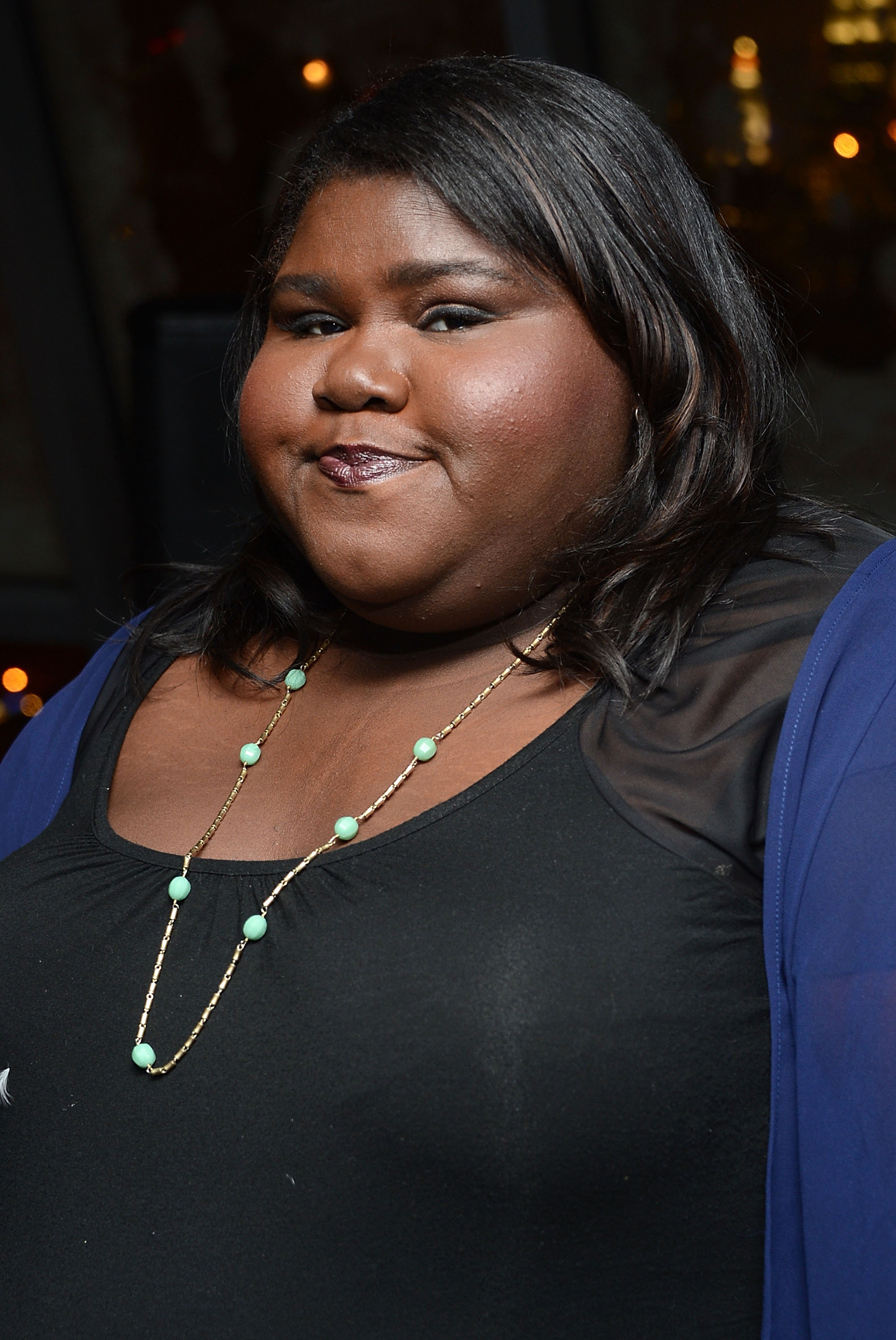 Gabourey Sidibe attends The Cinema Society and Artistry screening of "Warm Bodies" after party on January 25, 2013, in New York City. | Source: Getty Images