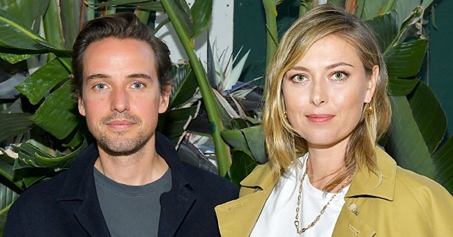 Maria Sharapova and Alexander Gilkes at an intimate dinner in celebration of BoF West 2019 at San Vicente Bungalows | Photo: Getty Images