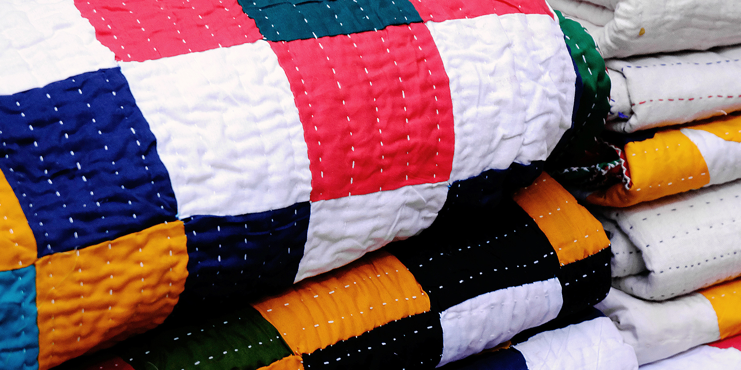 A close-up shot of blankets | Source: Shutterstock