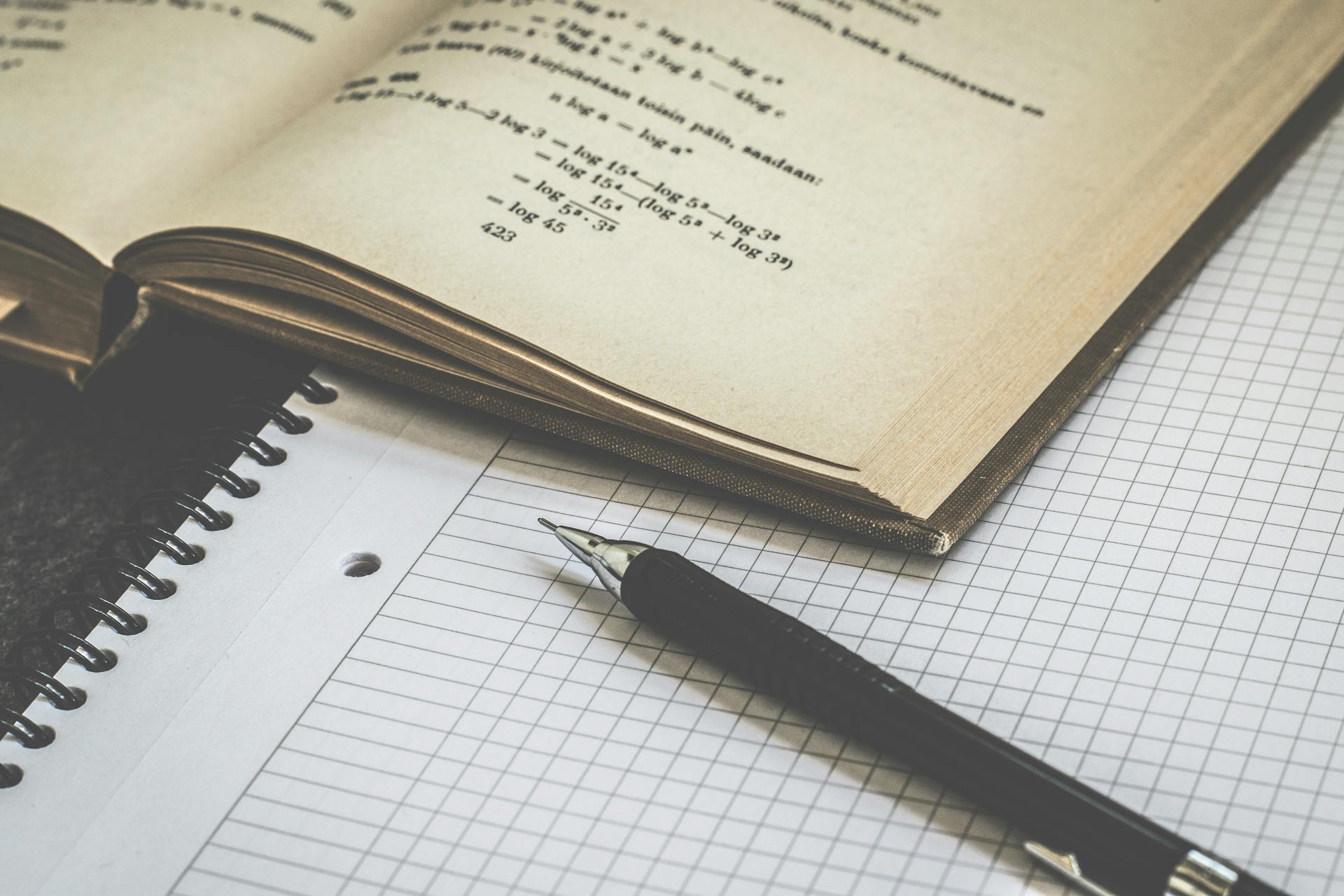 Math book and notebook | Source: Pexels