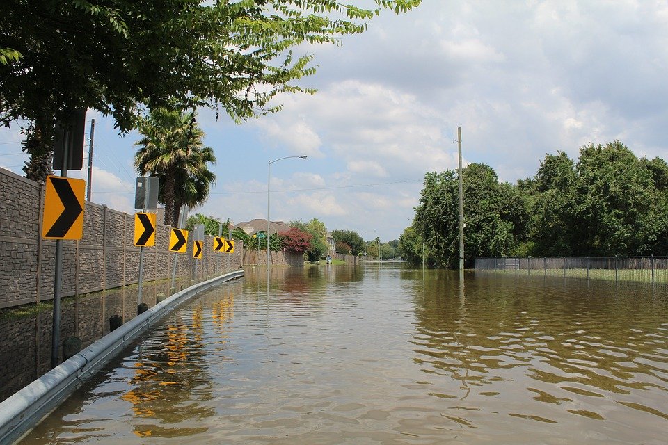 Calle inundada. | Imagen: Pixabay Calle inundada. | Imagen: Pixabay