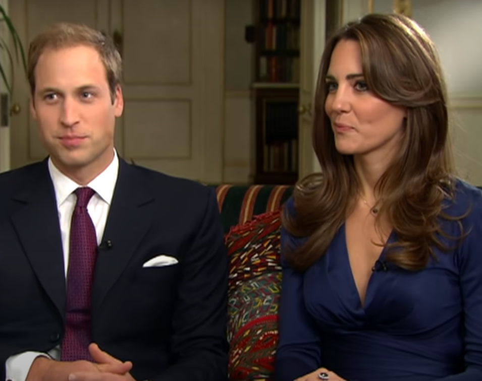 Prince William and Princess Catherine during an interview about their engagement posted on November 16, 2020 | Source: YouTube/ITV News