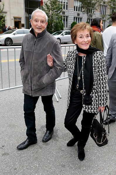 Judge Judy Sheindlin and husband Jerry Sheindlin in New York City | Photo: Getty Images/GlobalImagesUkraine