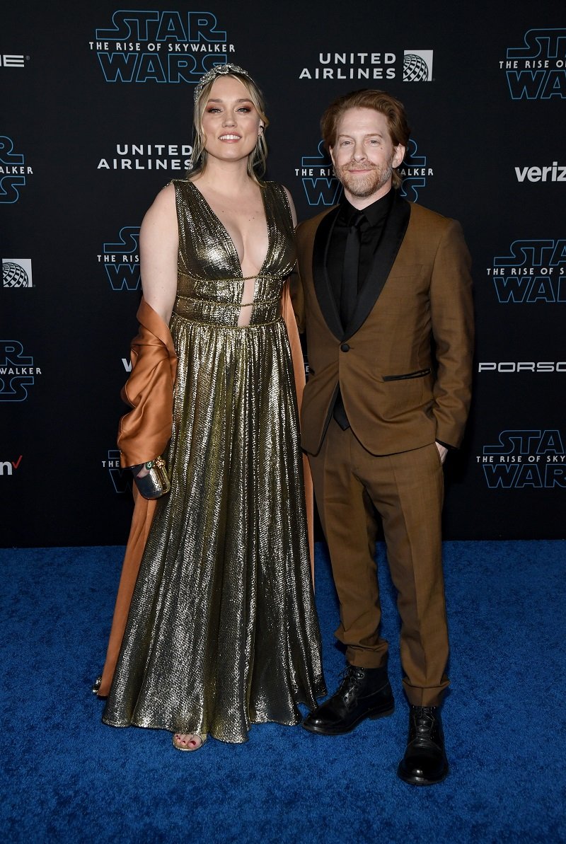Clare Grant and Seth Green on December 16, 2019 in Hollywood, California | Photo: Getty Images