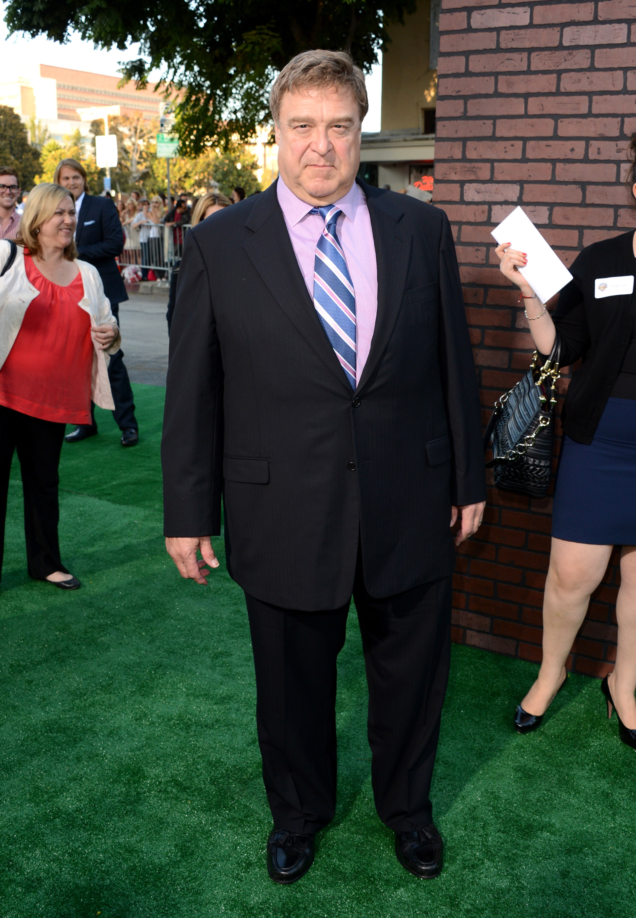 John Goodman arrives at the "Trouble With The Curve" premiere at Regency Village Theatre on September 19, 2012, in Westwood, California.
