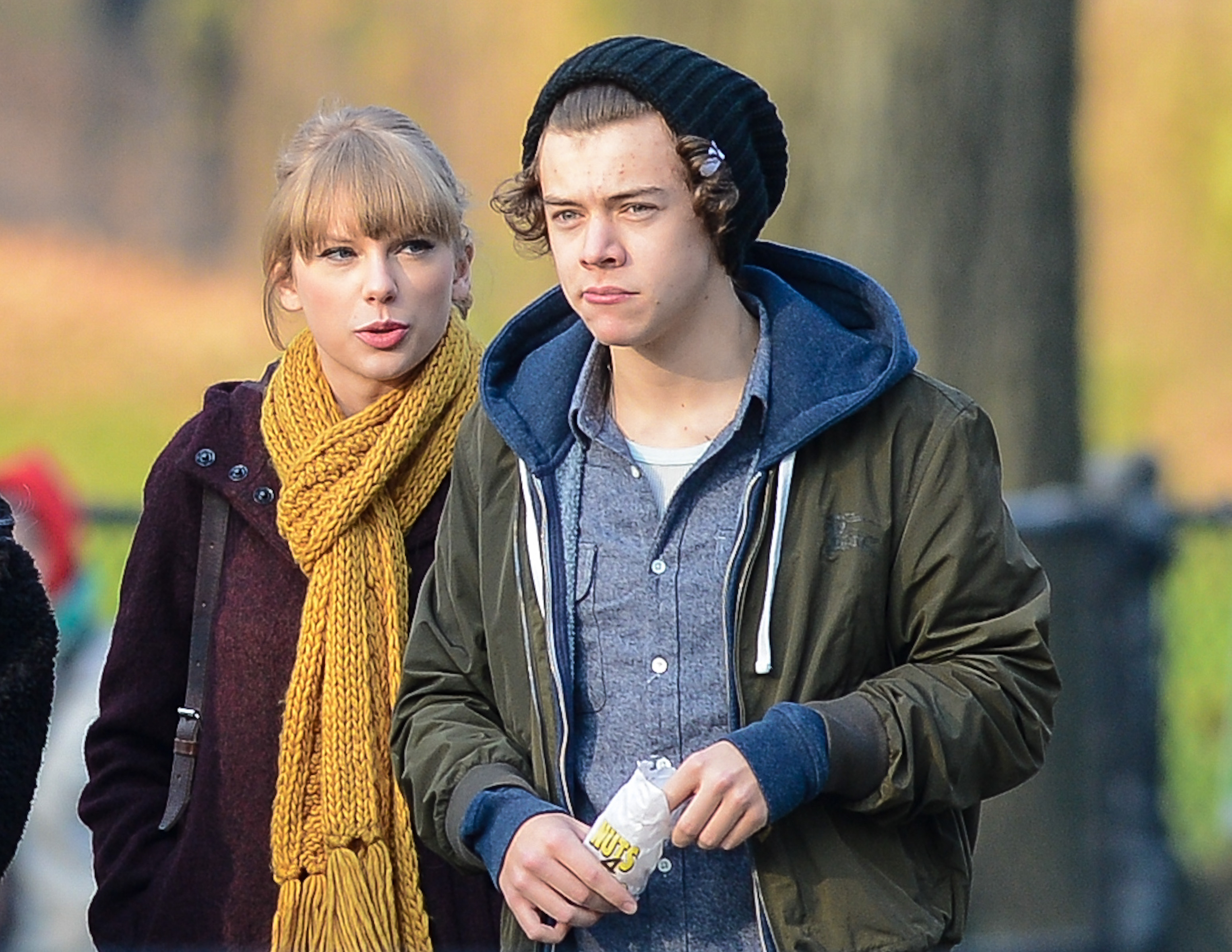 Taylor Swift and Harry Styles are seen on December 2, 2012 in New York City. | Source: Getty Images