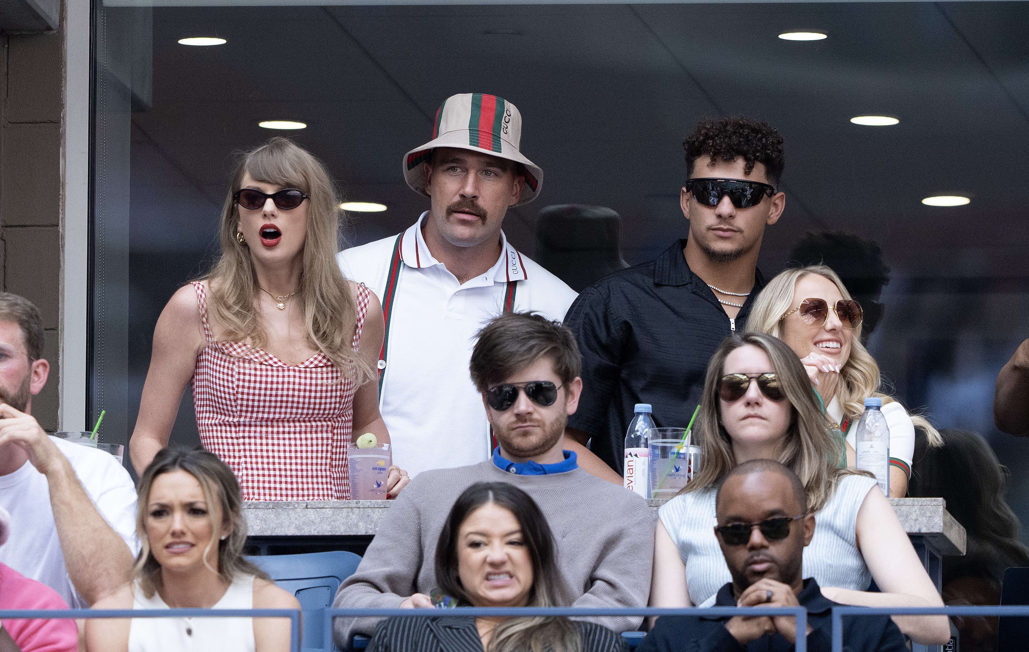 Taylor Swift and Travis Kelce on Day Fourteen of the 2024 US Open on September 8, 2024 | Source: Getty Images