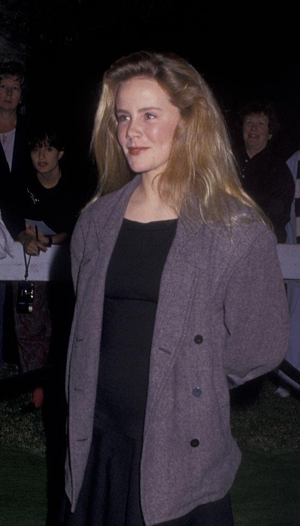 Amanda Peterson attends U2 Concert Party on November 21, 1987 at Jane Fonda's home in Malibu, California | Photo: Getty Images