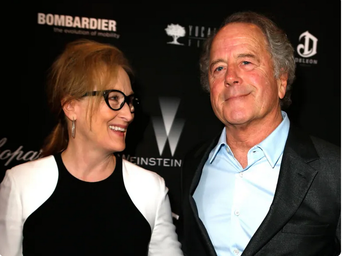 Meryl Streep and Don Gummer in California in 2014. | Source: Getty Images