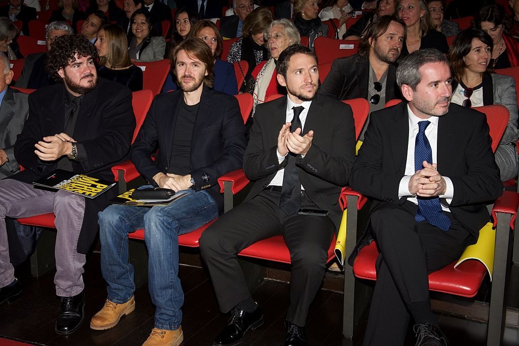 Francisco Martínez, Manuel Martínez, Manuel Martosy Jacobo Martos Figueroa en una entrega de premios.| Foto: Getty Images