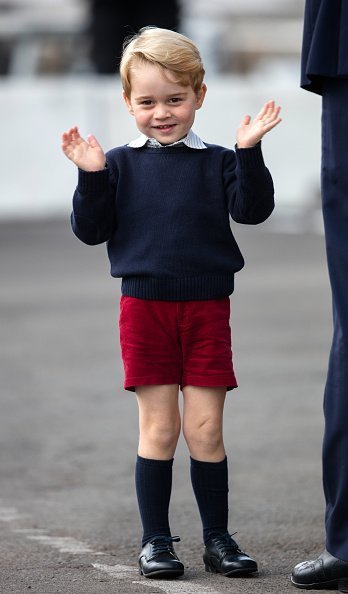  Prince George of Cambridge departs Victoria in Victoria, Canada | Photo: Getty Images