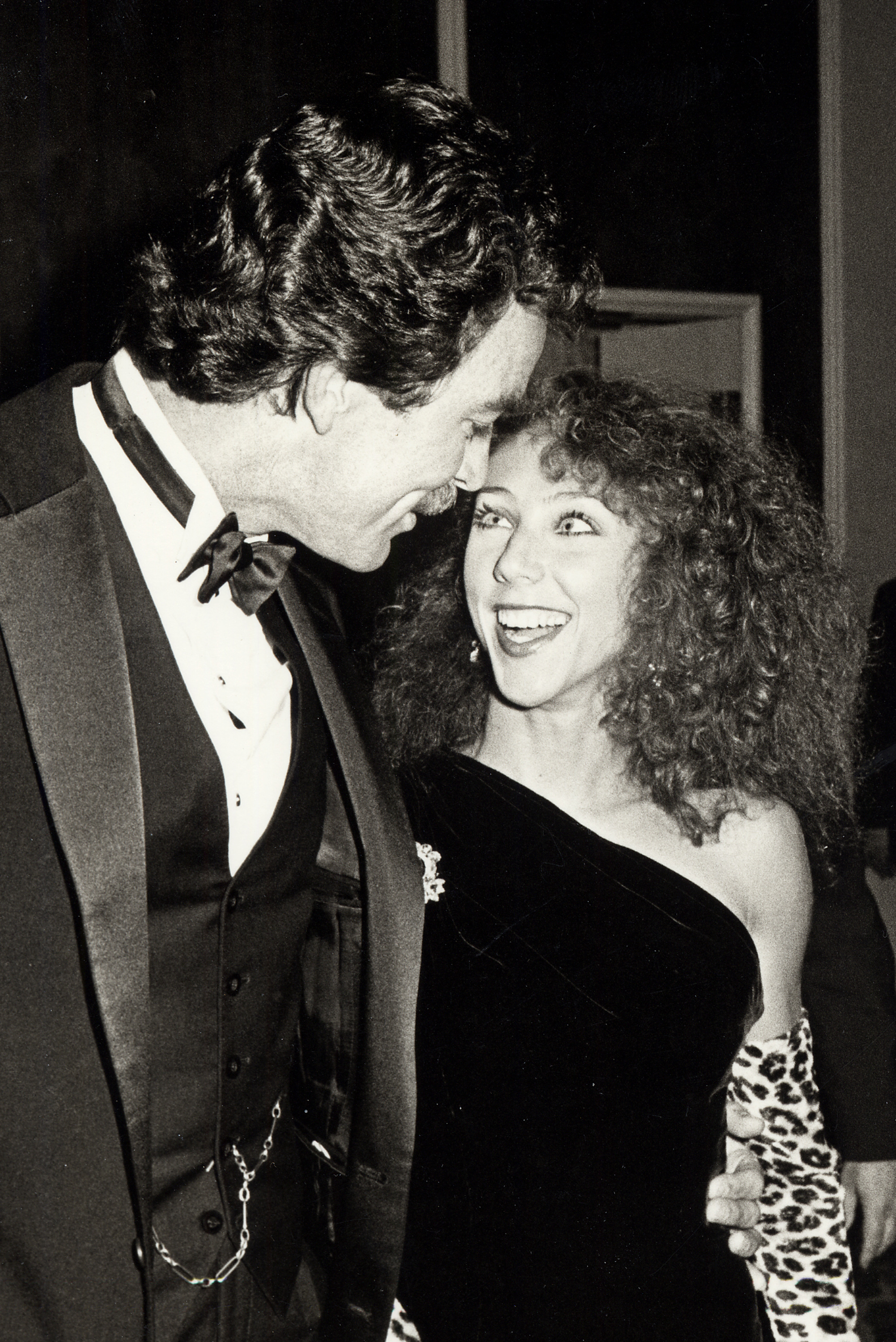 Tom Selleck and Jillie Mack during 41st Annual Golden Globe Awards in Beverly Hills, California, 1984. | Source: Getty Images
