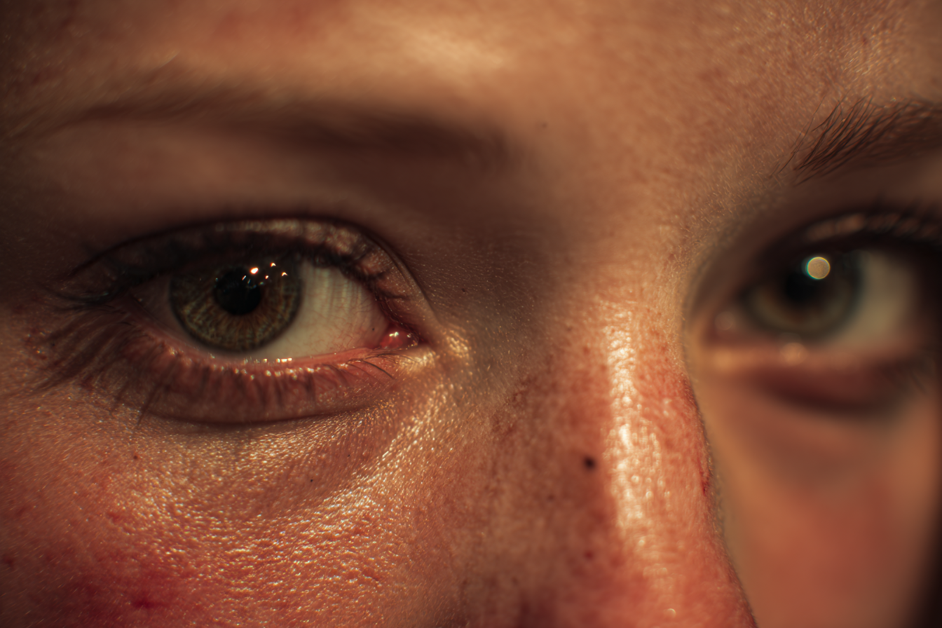 A close-up shot of a woman's eyes | Source: Midjourney