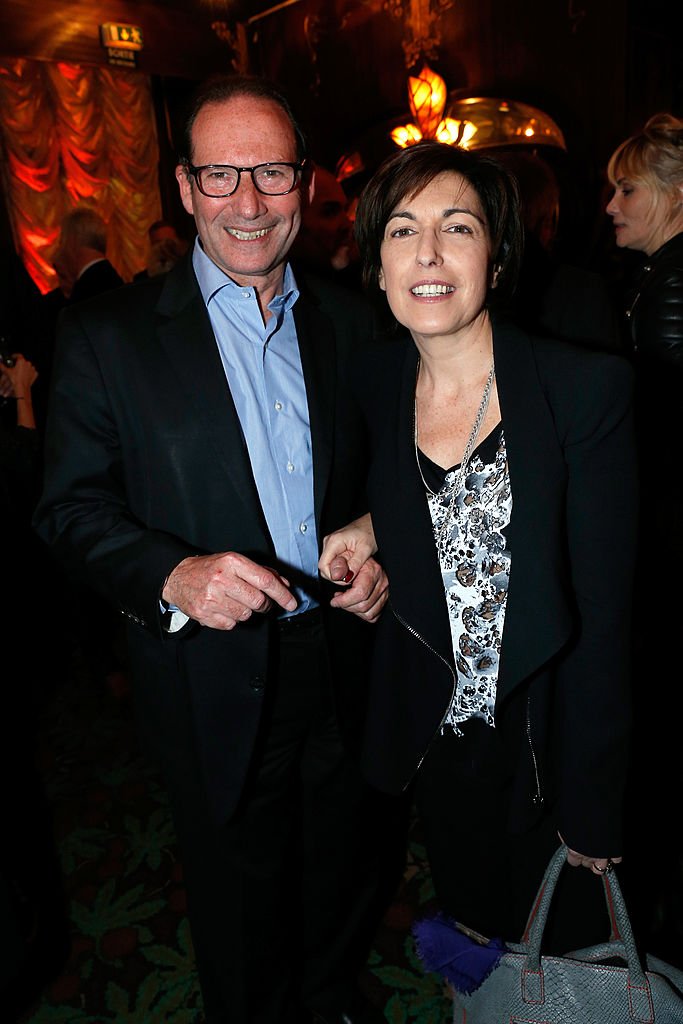 Ruth Elkrief et son mari Claude Czechowski | source : Getty Images
