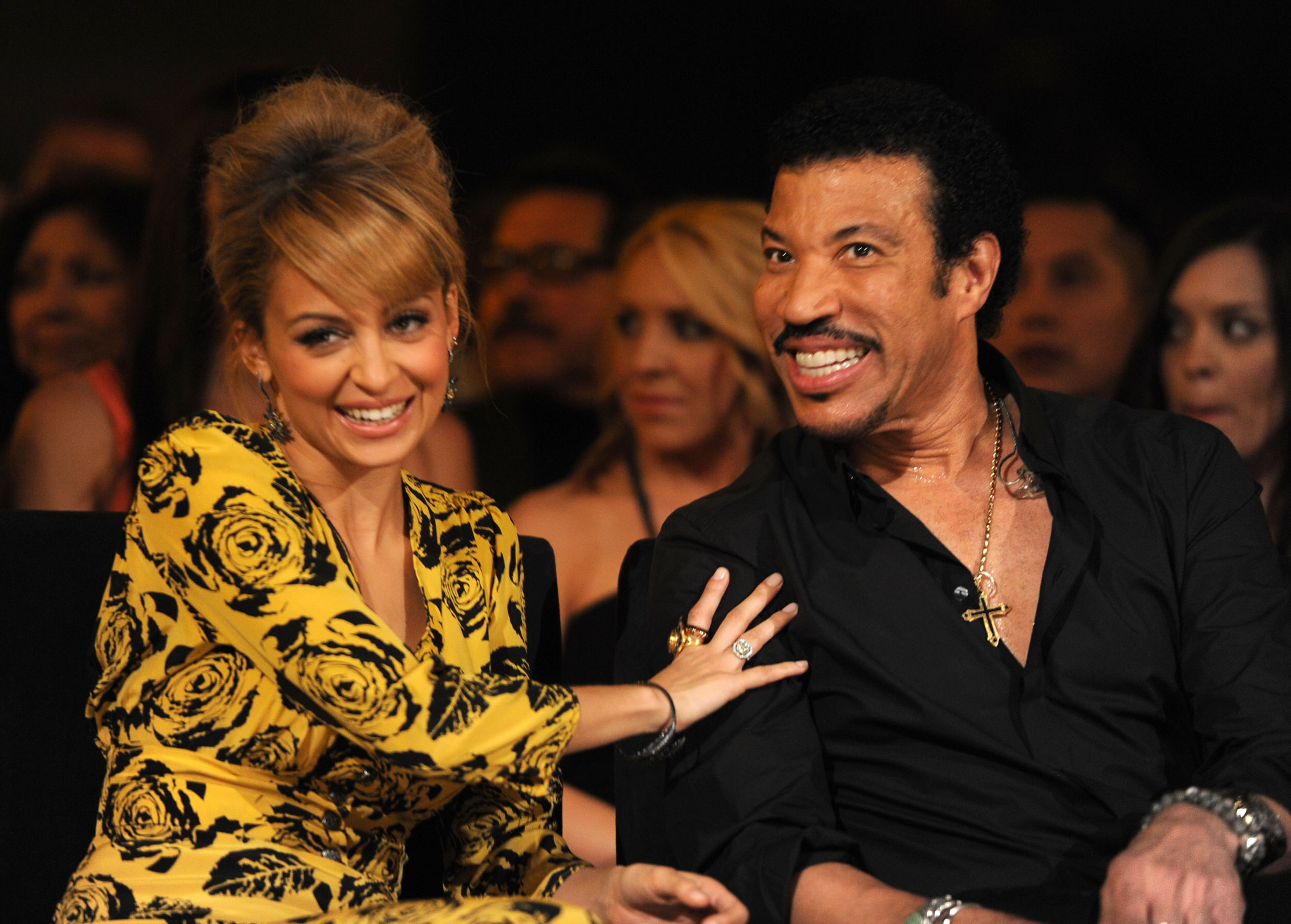 Nicole Richie and Lionel Richie attend the Lionel Richie and Friends in Concert at the MGM Grand Garden Arena on April 2, 2012 in Las Vegas, Nevada. | Source: Getty Images