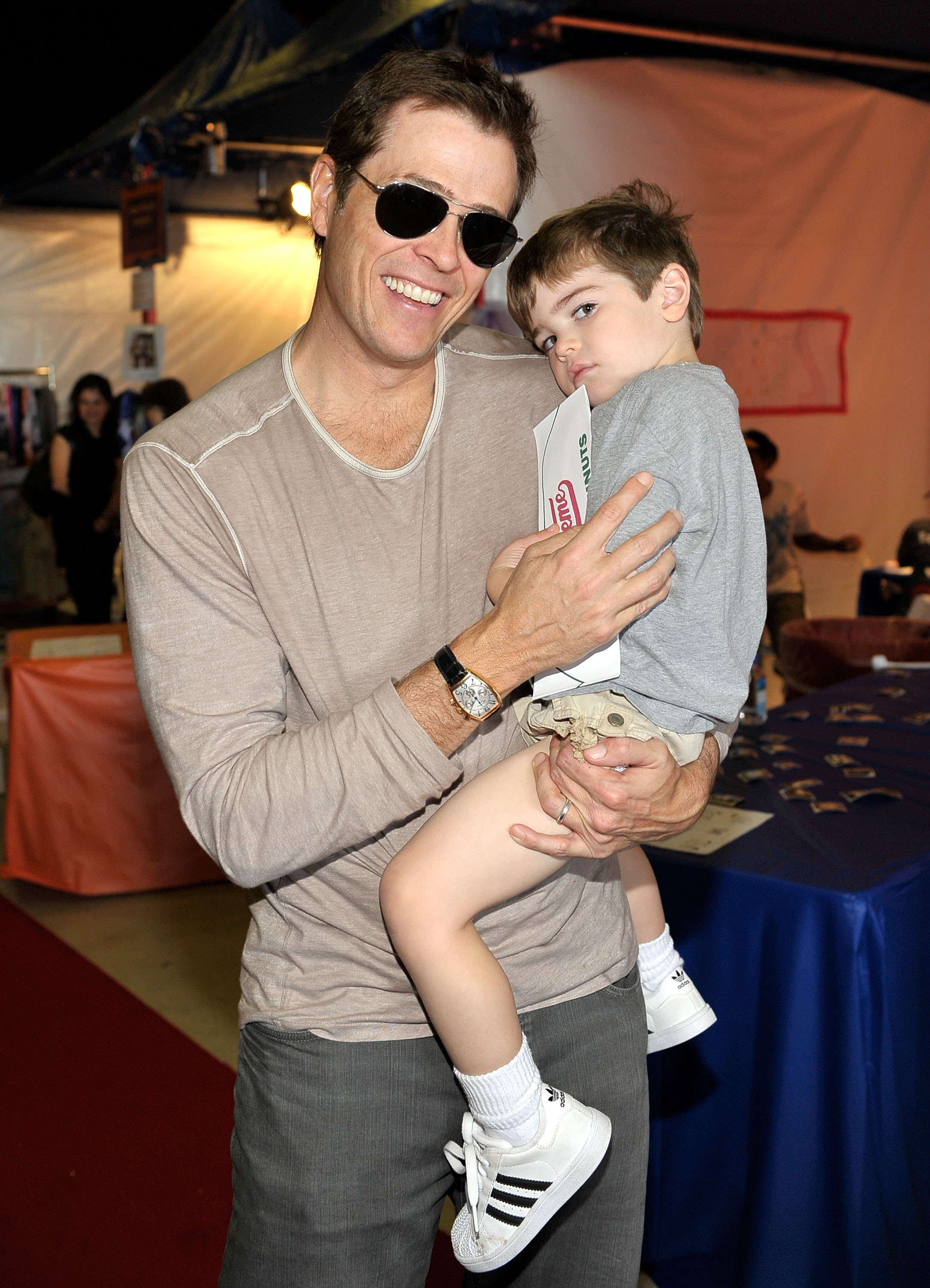 Patrick and Evan Whitesell attend P.S. Arts Express Yourself on November 15, 2009, in Santa Monica, California. | Source: Getty Images
