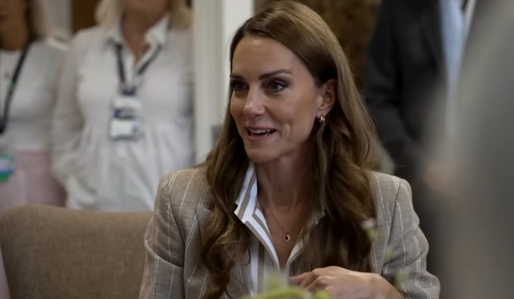 Kate Middleton talking about her post-cancer treatment phase, from a video dated July 2, 2025 | Source: YouTube/Reuters