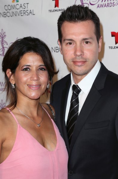 Jon Seda and Lisa Gomez at the Beverly Hilton Hotel on August 1, 2014 in Beverly Hills, California. | Photo: Getty Images