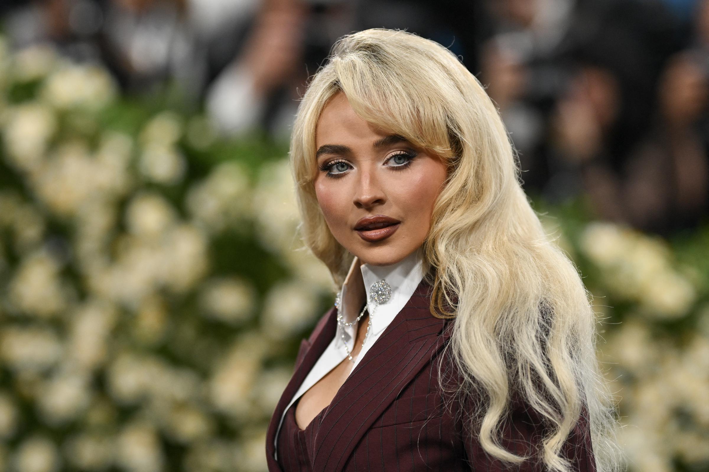 Sabrina Carpenter at the Met Gala on May 5, 2025 | Source: Getty Images