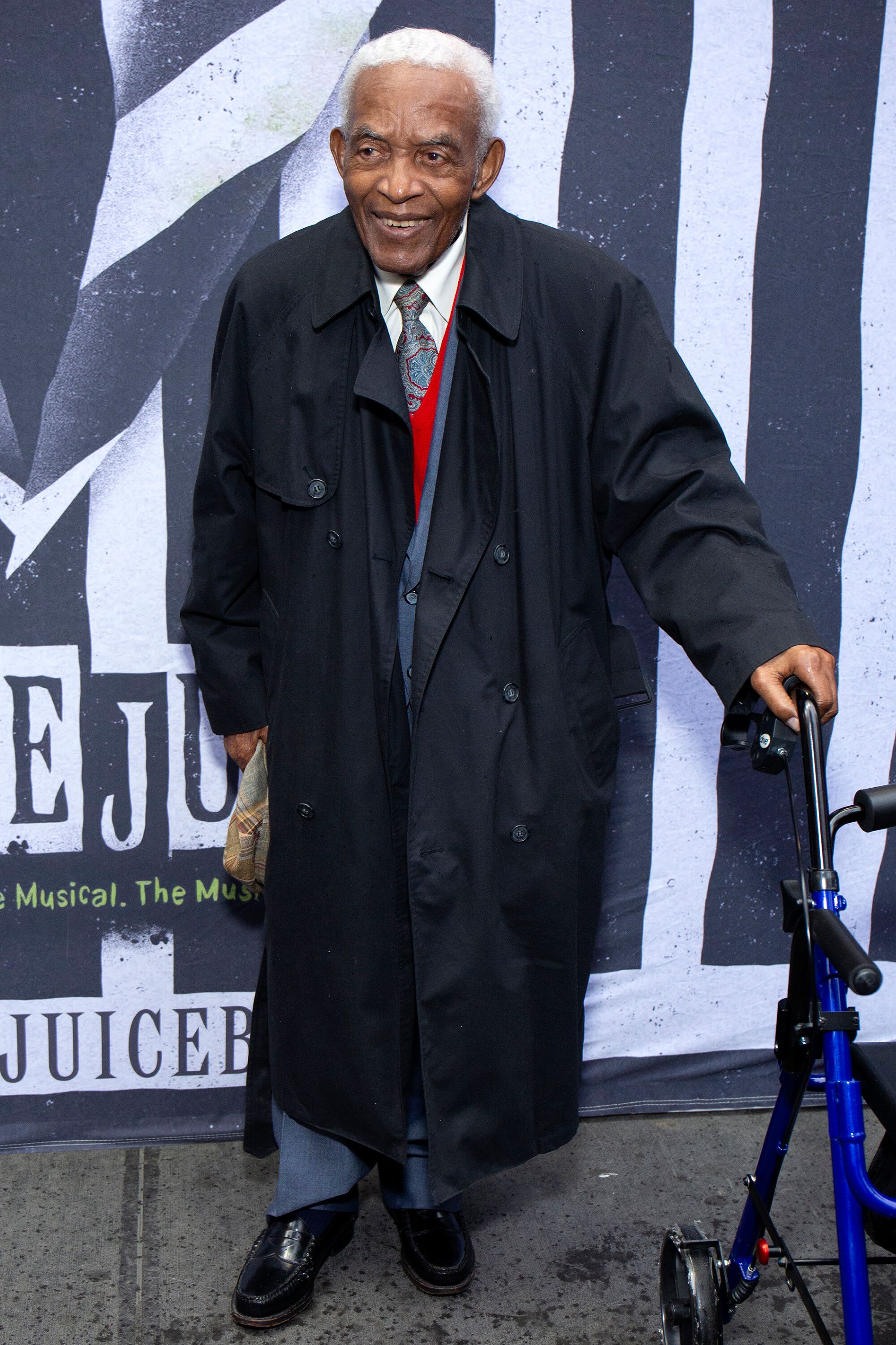 Irving Burgie à la soirée d'ouverture de "Beetlejuice" au Winter Garden Theatre de New York | Photo : Getty Images