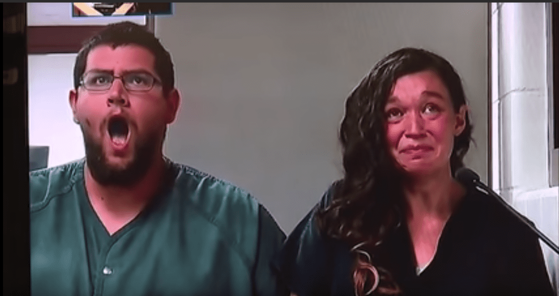 Seth Welch et Tatiana Fusari au tribunal | Photo : mrduckbears33/Youtube