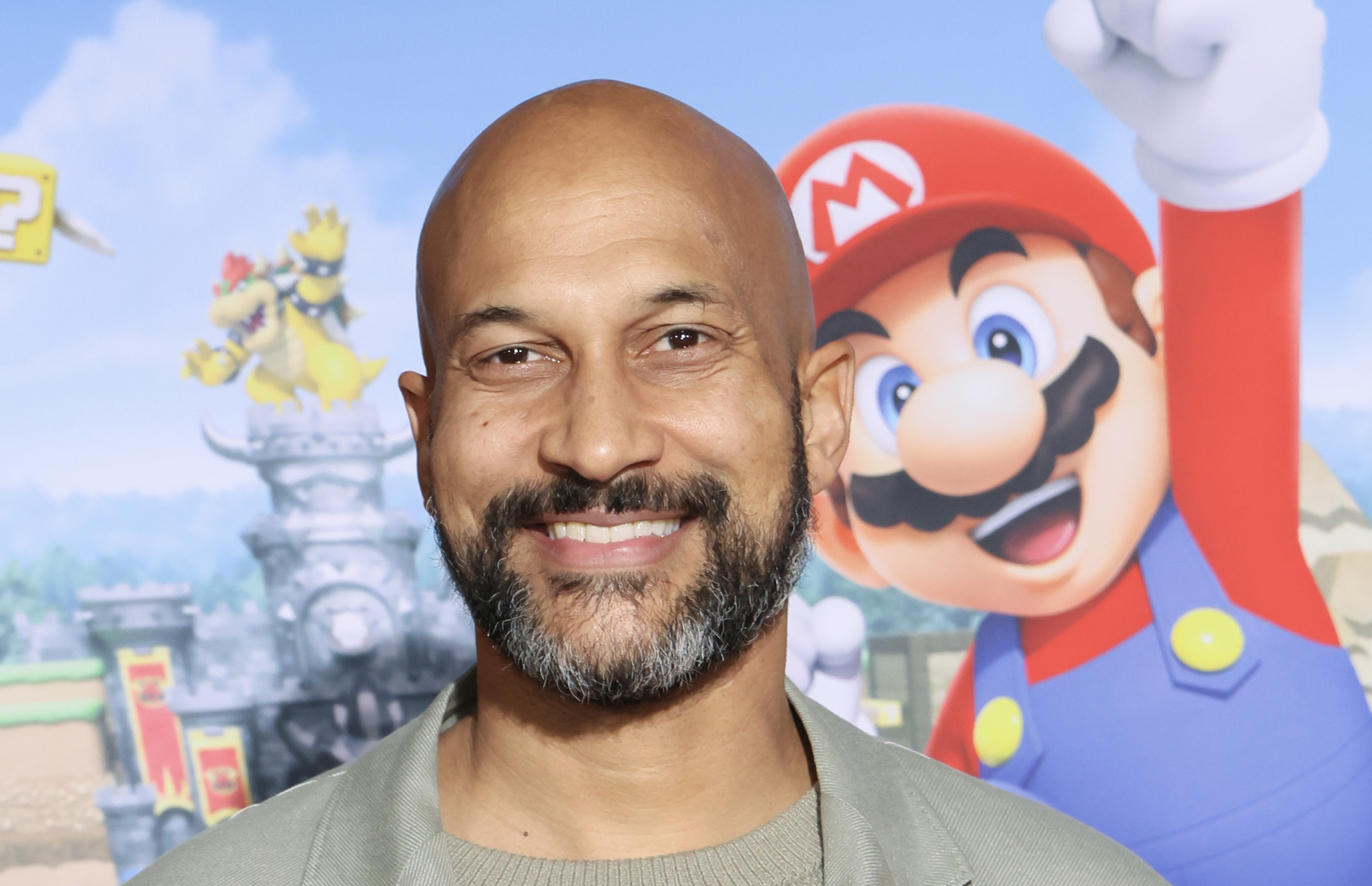 Keegan-Michael Key attends the "SUPER NINTENDO WORLD" welcome celebration at Universal Studios Hollywood on February 15, 2023, in Universal City, California | Source: Getty Images
