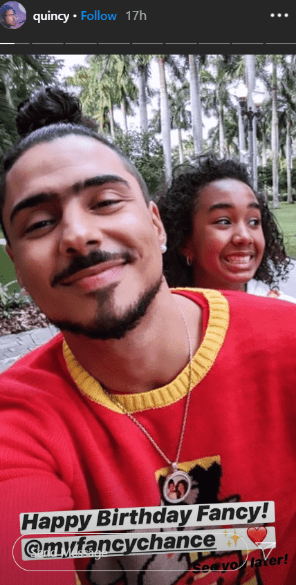 Quincy Combs desea a su hermana, Chance Combs, un feliz cumpleaños. | Foto: Instagram / quincy Quincy Combs desea a su hermana, Chance Combs, un feliz cumpleaños. | Foto: Instagram / quincy