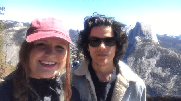 Jacob Roloff and Isabel Sofia on vacation | Source: YouTube/Nicki Swift