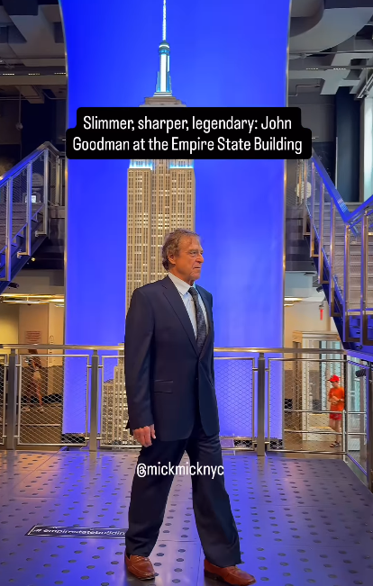 John Goodman at a promotional event for "Smurfs" on New York City, dated July 16, 2025 | Source: Instagram/mickmickncy