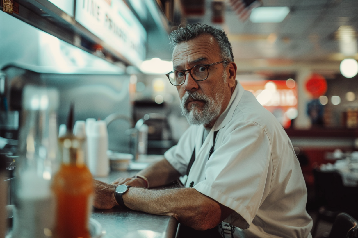 Manager at a diner | Source: MidJourney