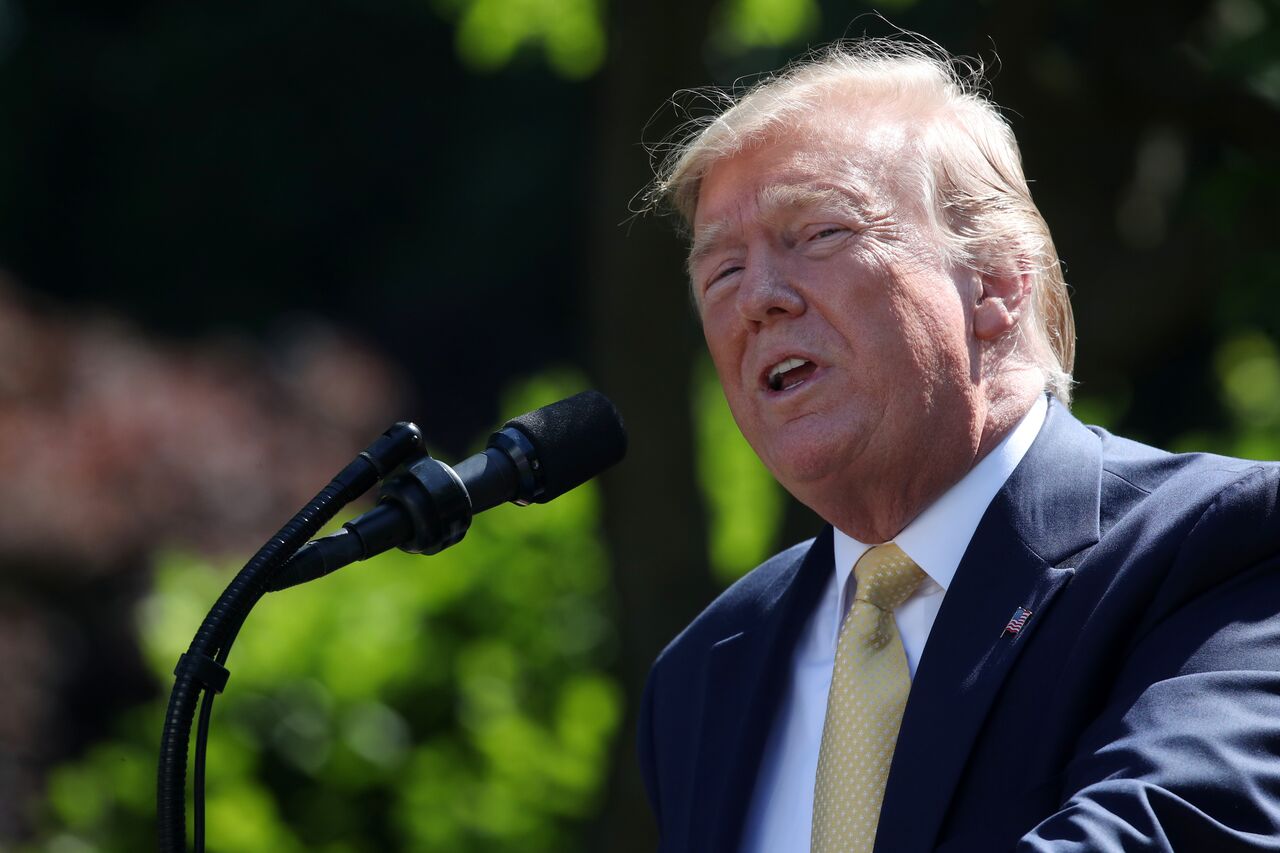 Donald Trump speaking before a crowd. | Source: Getty Images