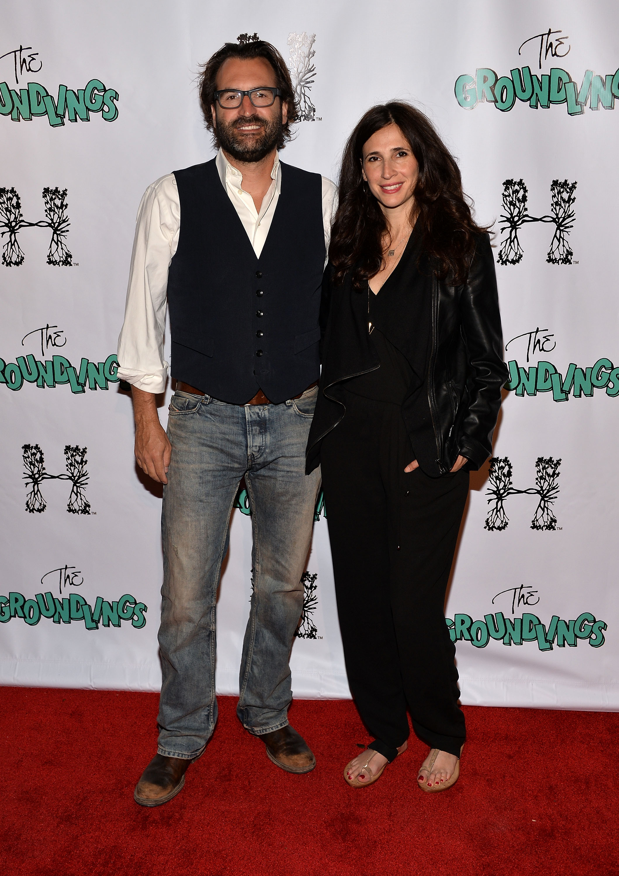 Fred Kramer and Michaela Watkins at The Groundlings Theatre 40th Anniversary Gala on June 1, 2014, in West Hollywood, California. | Source: Getty Images