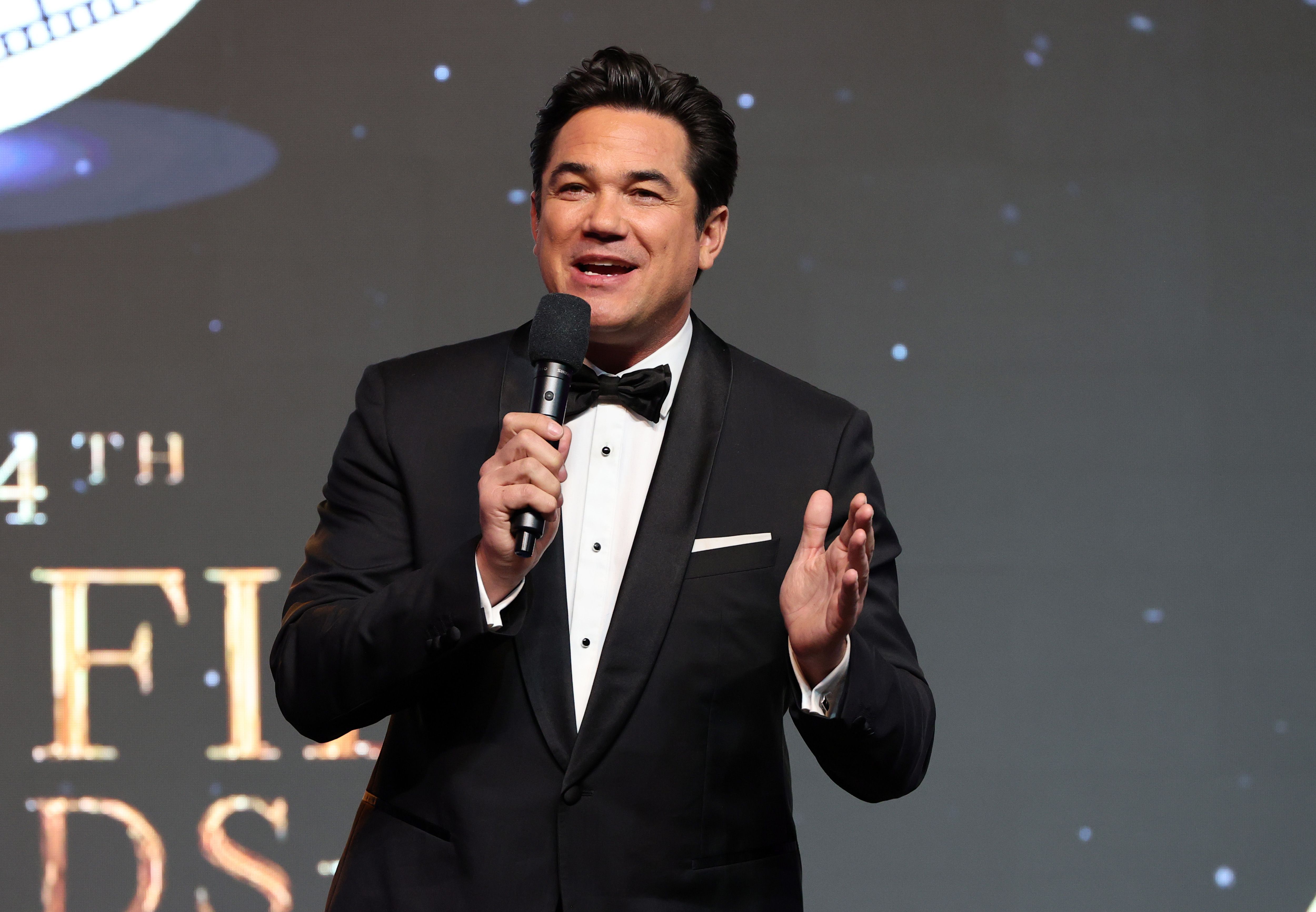 Dean Cain speaks onstage during the 24th Family Film Awards in Universal City, California, on March 24, 2021. | Source: Getty Images