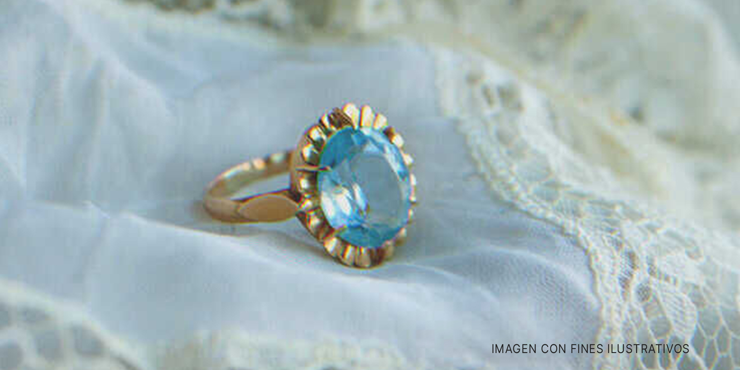Un anillo. | Foto: Shutterstock