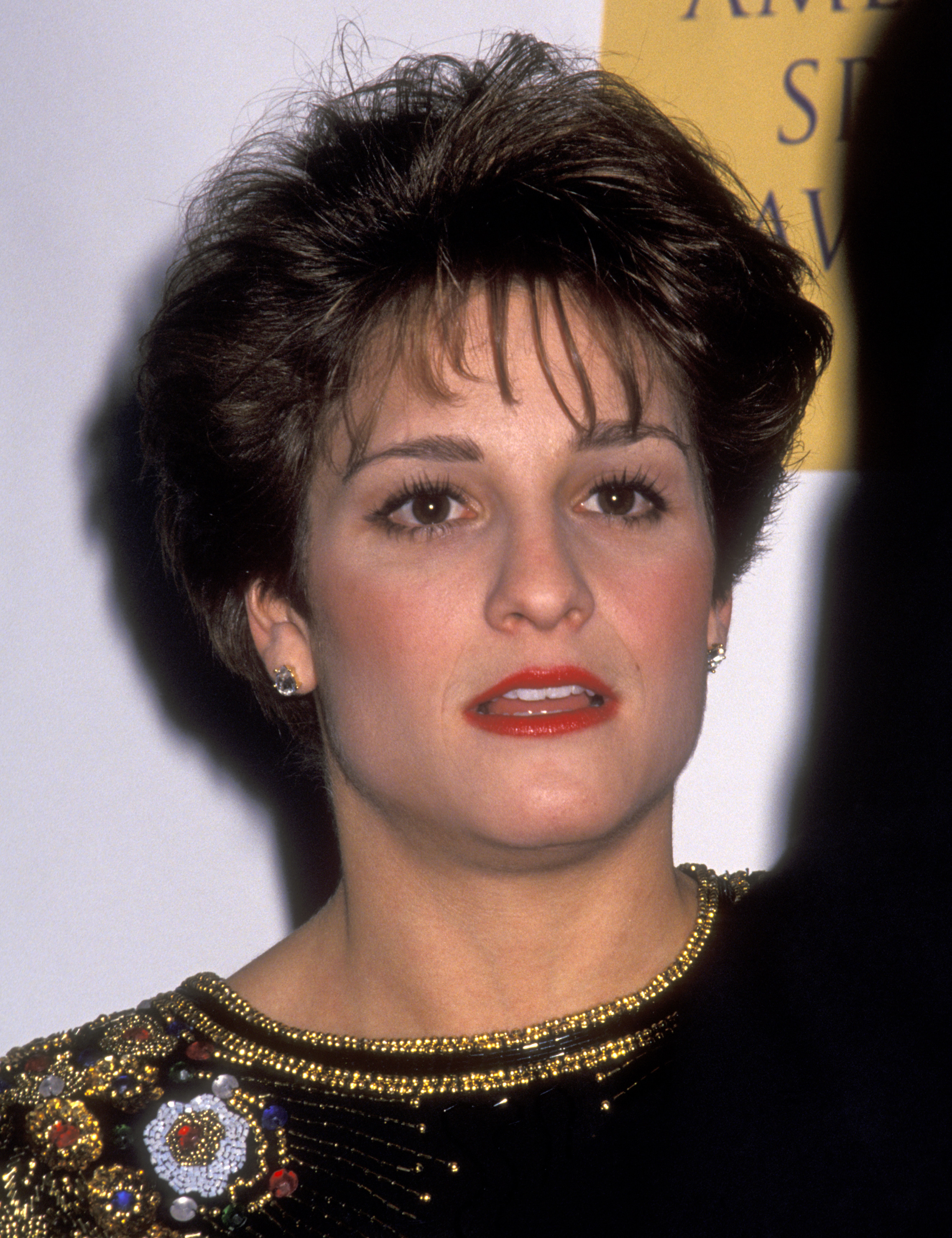 Mary Lou Retton attends the first annual ESPY Awards at the Paramount Theater in New York City on March 4, 1993. Source: Getty Images