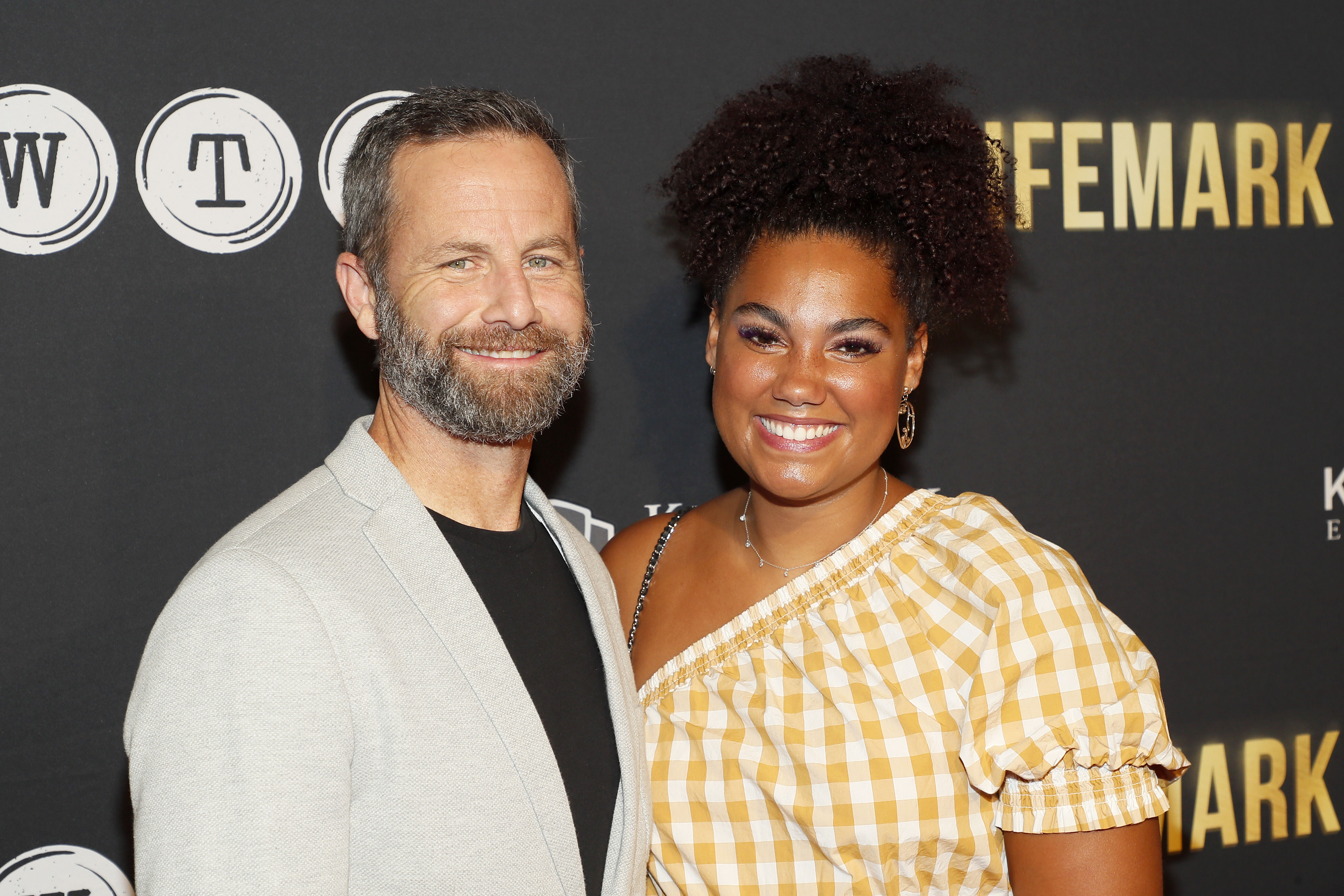 Kirk Cameron and Ahna Cameron Bower at the premiere of "Lifemark" in Washington, D.C. on September 7, 2022 | Source: Getty Images