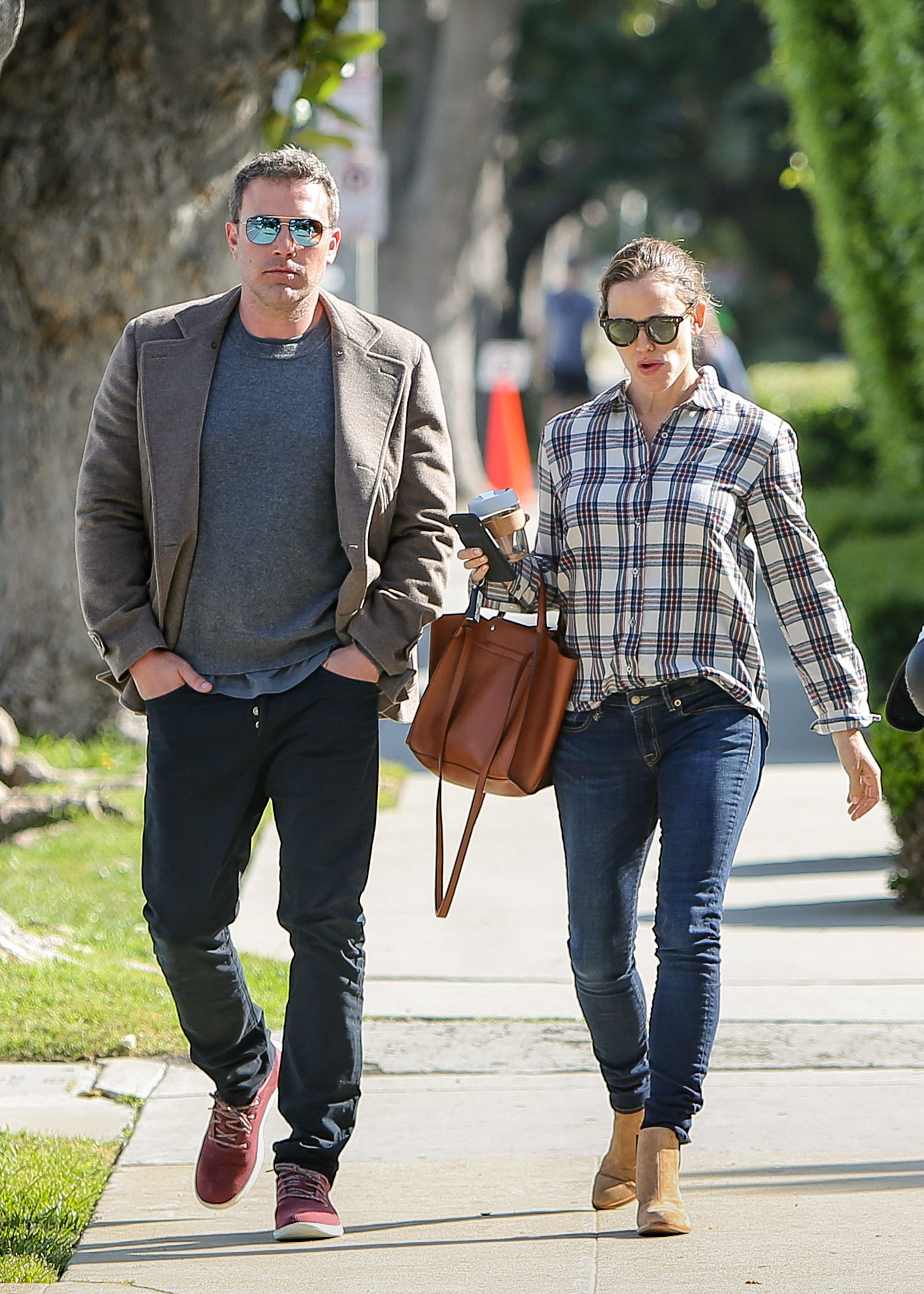 Ben Affleck and Jennifer Garner in Los Angeles, California on April 09, 2019 | Source: Getty Images