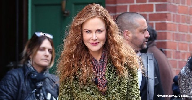 Nicole Kidman Spotted with Her Two Little Daughters Making a Rare Public Appearance