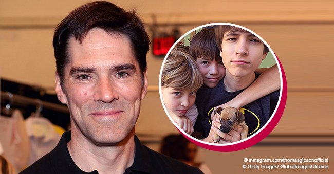 Thomas Gibson's Son Travis Is All Grown up and Looks so Similar to His Handsome Dad
