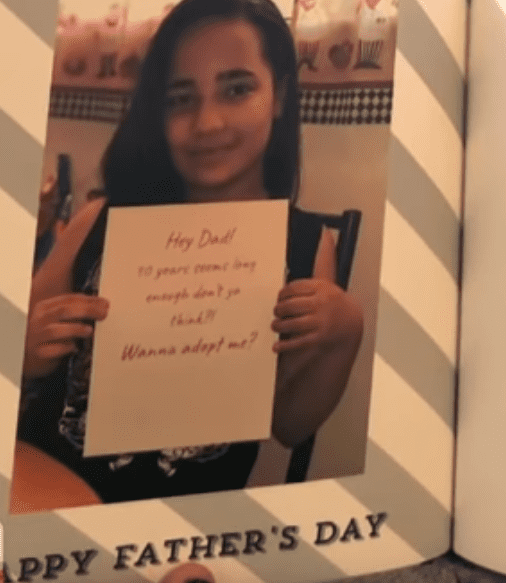 Alexa Figueroa’s heartwarming father's day gift | Photo: Youtube/insideedition