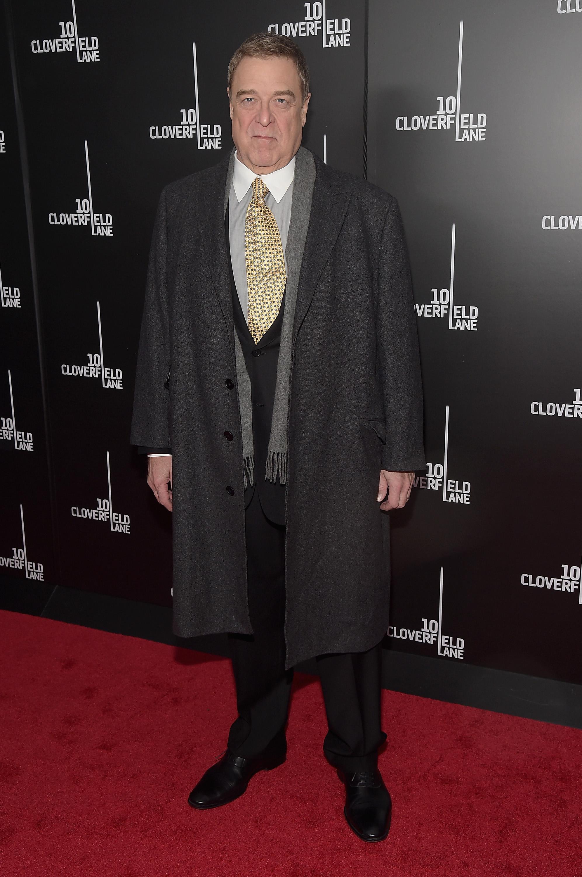 John Goodman during the "10 Cloverfield Lane" New York premiere at AMC Loews Lincoln Square 13 theater on March 8, 2016, in New York City | Source: Getty Images
