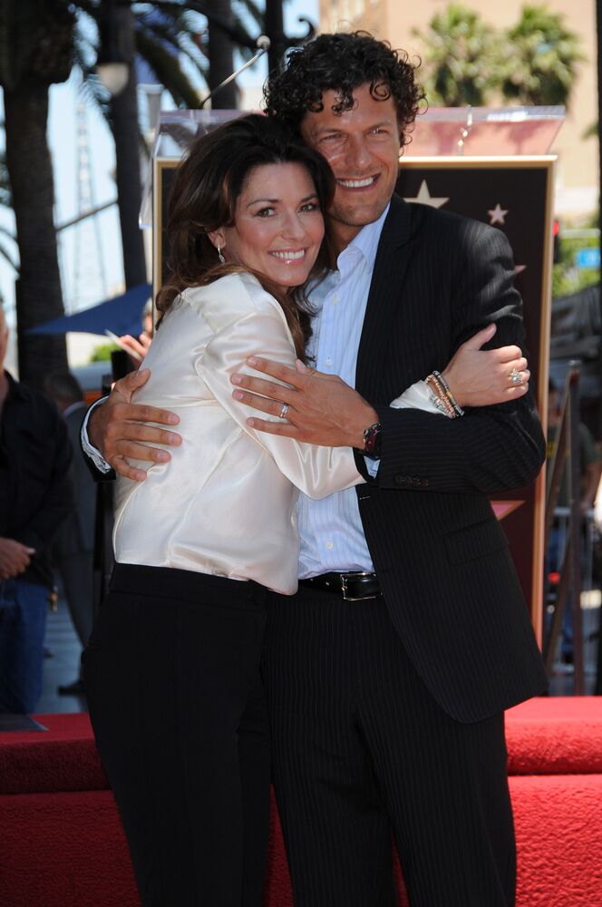 Shania Twain and Husband Fred at Shania Twain's Star On The Hollywood Walk Of Fame Ceremony. | Source: Shutterstock